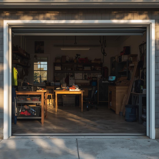 installer une porte de garage sectionnelle